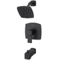 Pfister - Deckard 1-Handle Tub & Shower Trim in Matte Black - Matte Black