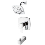 Pfister - Deckard 1-Handle Tub & Shower Trim in Polished Chrome - Polished Chrome