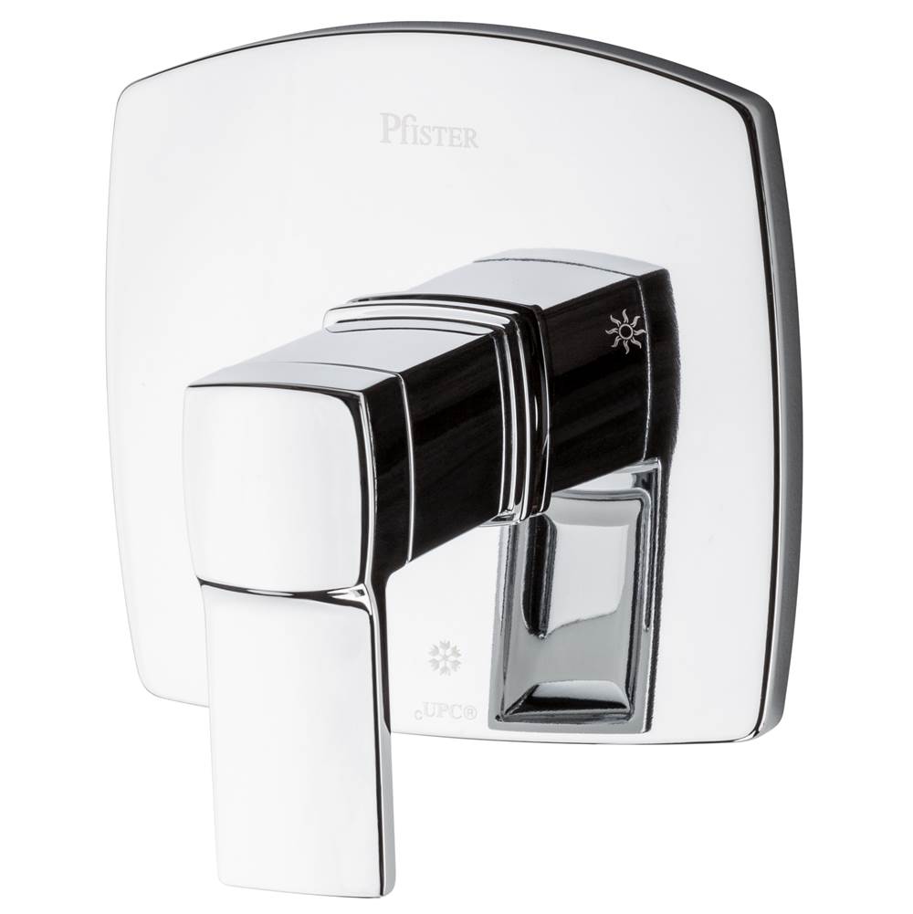 Pfister - Deckard 1-Handle Tub & Shower Valve Only Trim in Polished Chrome - Polished Chrome