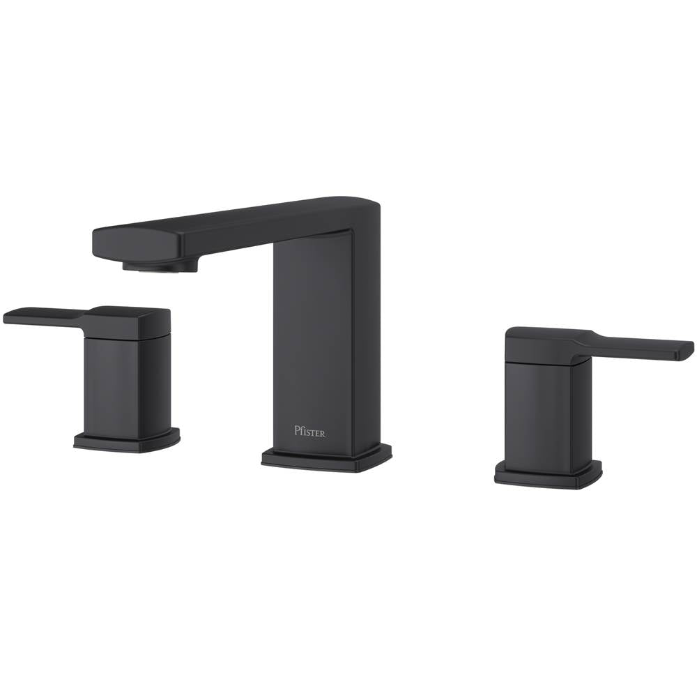 Pfister - Deckard 2-Handle Roman Tub Trim in Matte Black - Matte Black