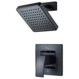 Pfister - Kenzo 1-Handle Shower Only Trim Kit in Matte Black - Matte Black