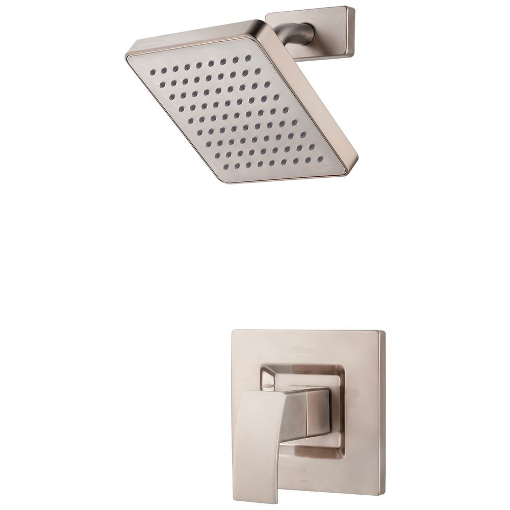Pfister - Kenzo 1-Handle Shower Only Trim Kit in Brushed Nickel - Brushed Nickel
