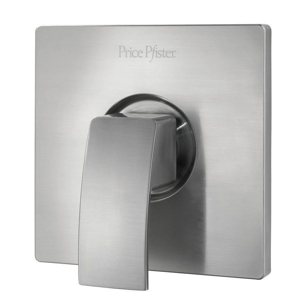 Pfister - T/S R89 AS VLV TRM W/HDL PVD BN - Brushed Nickel