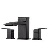Pfister - Kenzo 2-Handle Roman Tub Faucet in Black - Matte Black