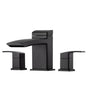 Pfister - Kenzo 2-Handle Roman Tub Faucet in Black - Matte Black