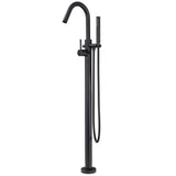 Pfister - Modern Freestanding Roman Tub Trim Kit w/Handshower in TuscanBronze - Tuscan Bronze
