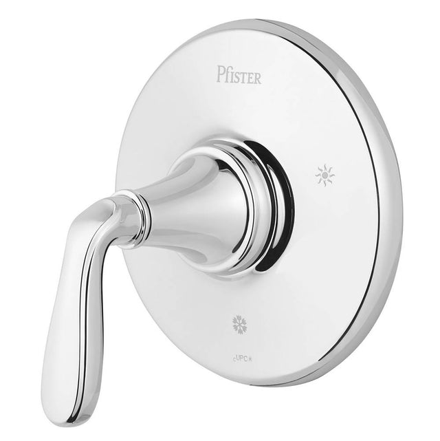 Pfister - Northcott 1-Handle Tub & Shower Valve Only Trim in Polished Chrome - Polished Chrome