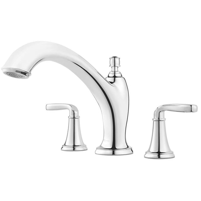 Pfister - Northcott 2-Handle Roman Tub Trim in Polished Chrome - Polished Chrome