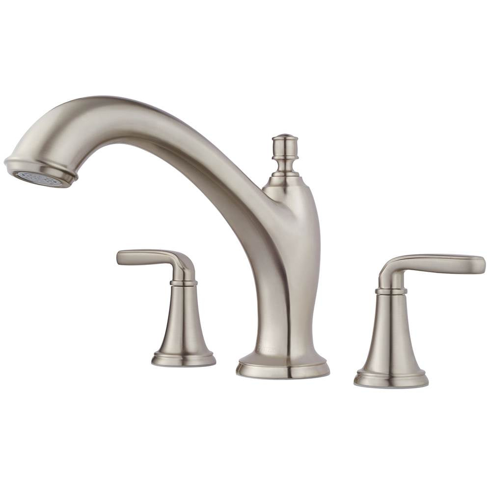 Pfister - Northcott 2-Handle Roman Tub Trim in Brushed Nickel - Brushed Nickel