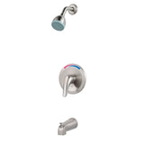 Pfister - Pfirst Series 1-Handle Tub/Shower Trim Kit in Brushed Nickel - Brushed Nickel