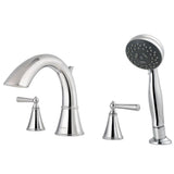 Pfister - Saxton Roman Tub Trim Kit w/Handshower in Polished Chrome - Polished Chrome