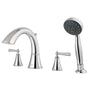 Pfister - Saxton Roman Tub Trim Kit w/Handshower in Polished Chrome - Polished Chrome