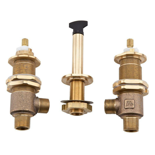 Pfister - Pfister 3-Hole Adjustable Roman Tub Rough-In Valve - Unfinished