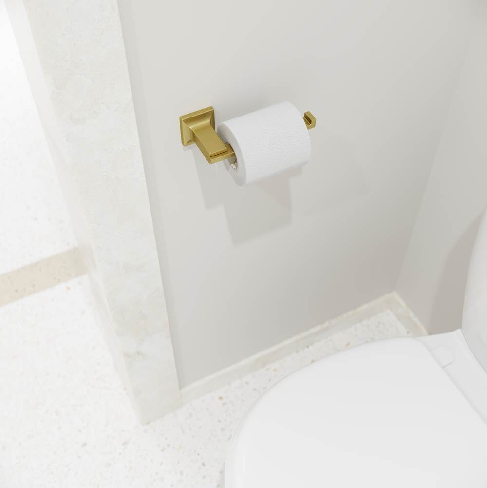 Verve Toilet Paper Holder in Matte Black