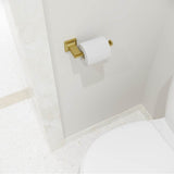 Verve Toilet Paper Holder in Matte Black