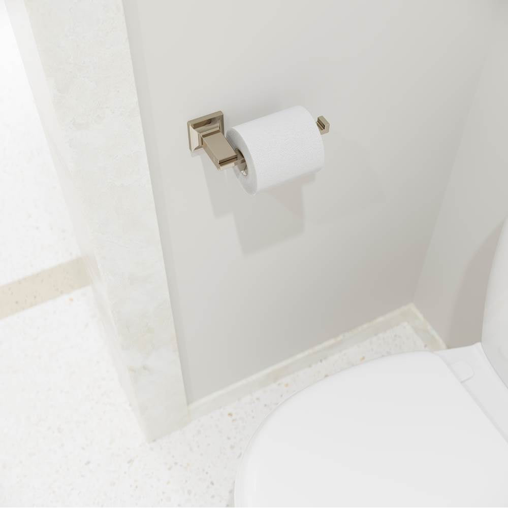 Verve Toilet Paper Holder in Matte Black
