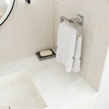 Verve Towel Ring in Matte Black