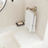 Verve Towel Ring in Matte Black
