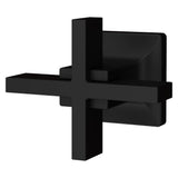 Pfister - Verve Cross Robe Hook in Matte Black - Matte Black