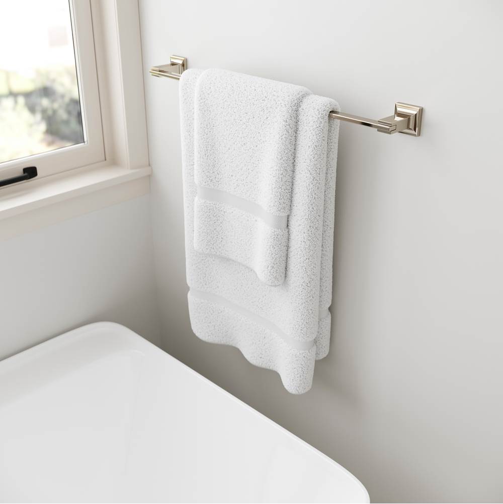 Verve 24 in. Towel Bar in Matte Black
