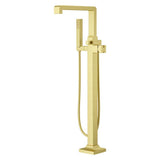 Pfister - Verve Free Standing Tub Filler without Handles in Brushed Gold - Brushed Gold