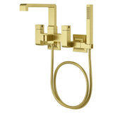 Pfister - Verve Wall-mount Tub Filler without Handles in Brushed Gold - Brushed Gold