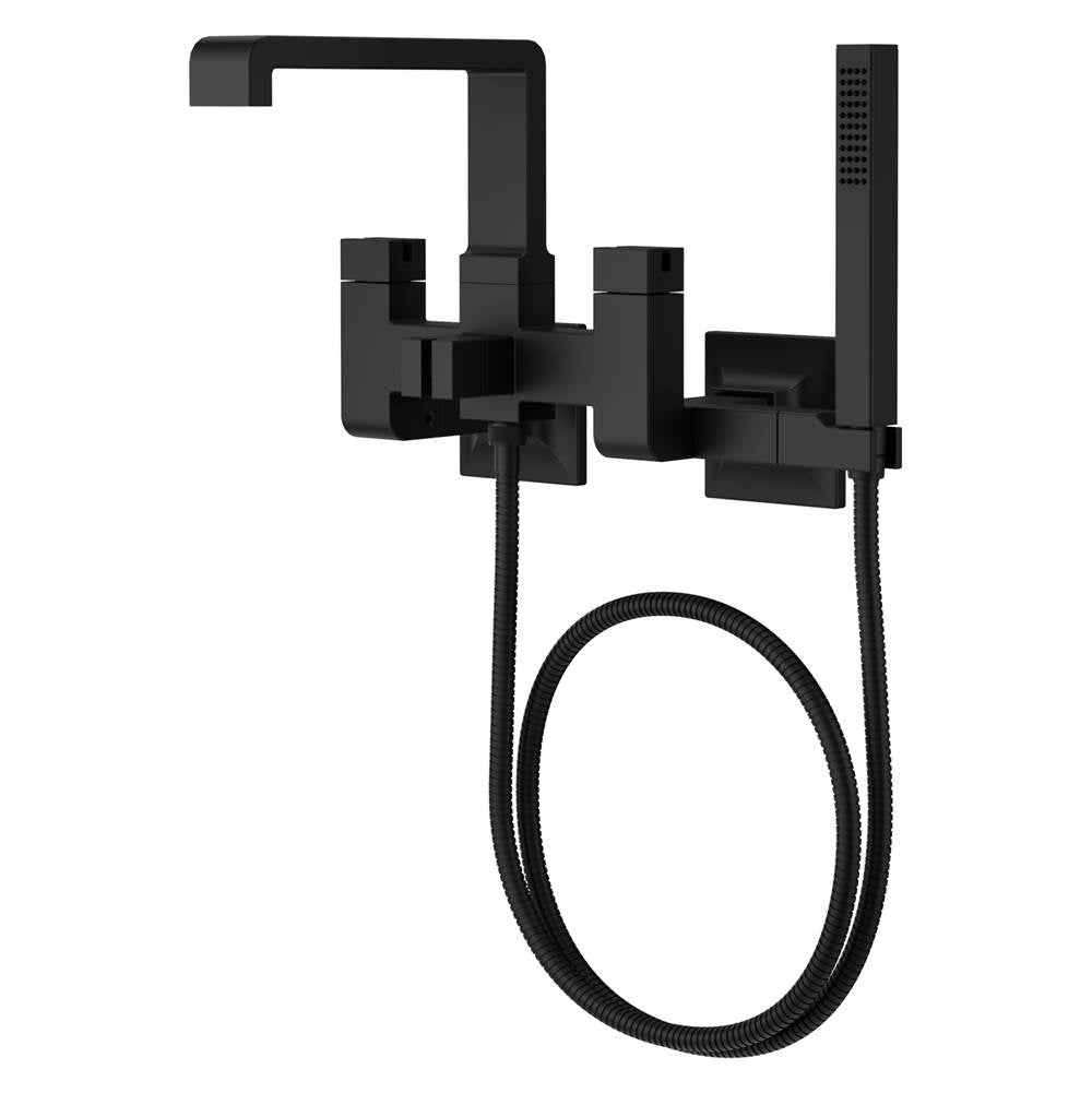 Pfister - Verve Wall-mount Tub Filler without Handles in Matte Black - Matte Black