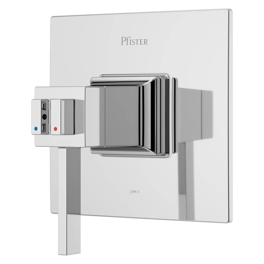 Pfister - Verve Trim Kit for Thermostatic Shower in Polished Chrome - Polished Chrome