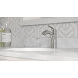 Weller Single Control Bathroom Faucet in Matte Black
