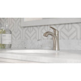Weller Single Control Bathroom Faucet in Matte Black