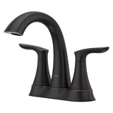 Pfister - Weller 2-Handle 4'' Centerset Bath Faucet in Tuscan Bronze - Tuscan Bronze