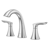 Pfister - Weller 2-Handle 8 in. Widespread Bathroom Faucet in Polished Chrome - Polished Chrome