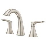 Pfister - Weller 2-Handle 8 in. Widespread Bathroom Faucet in Brushed Nickel - Brushed Nickel