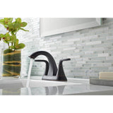 Winfield 2-Handle 4'' Centerset Bathroom Faucet in  Polished Chrome