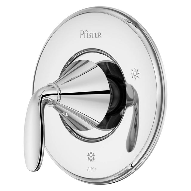 Pfister - Winfield 1-Handle Tub & Shower Valve Only Trim Kit in Polished Chrome - Polished Chrome