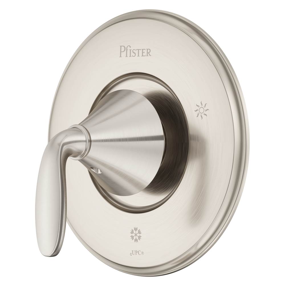 Pfister - Winfield 1-Handle Tub & Shower Valve Only Trim Kit in Brushed Nickel - Brushed Nickel