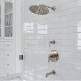 Winter Park Diverter Trim in Brushed Gold