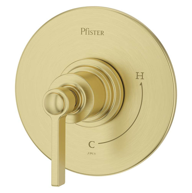 Pfister - Winter Park Shower Flange Only Trim in Brushed Gold - Brushed Gold