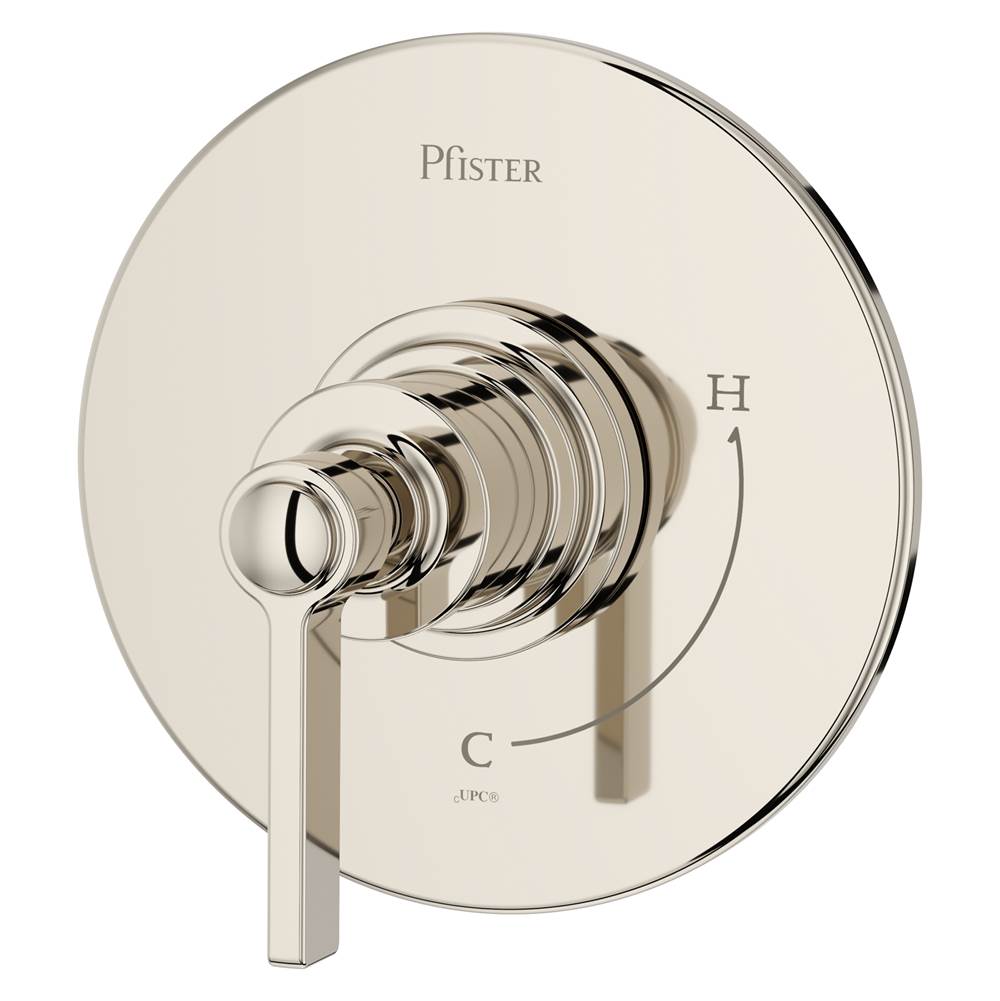 Pfister - Winter Park Shower Flange Only Trim in Polished Nickel - Polished Nickel