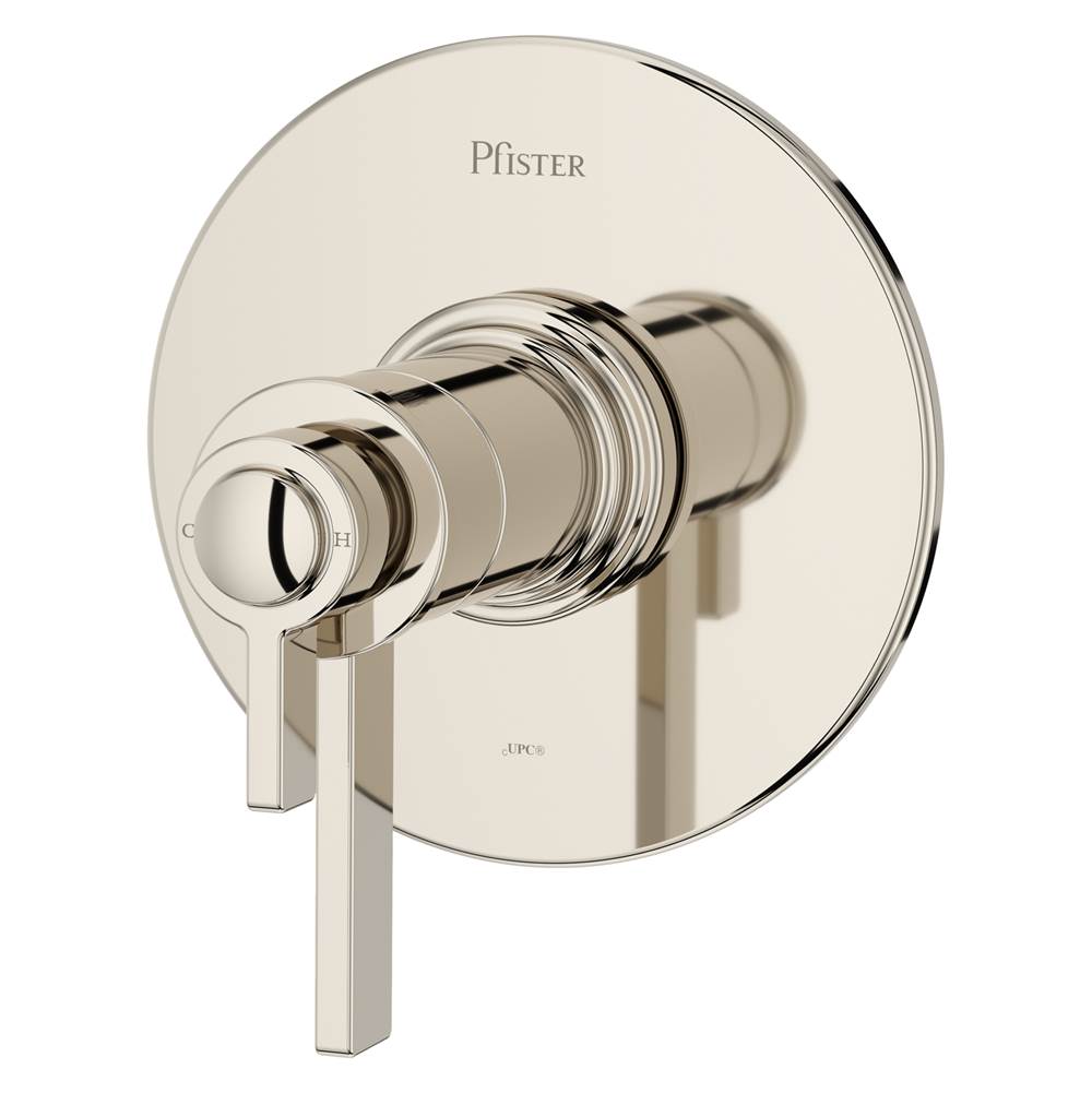 Pfister - Winter Park Thermostatic   Diverter Trim Kit in Polished Nickel - Polished Nickel