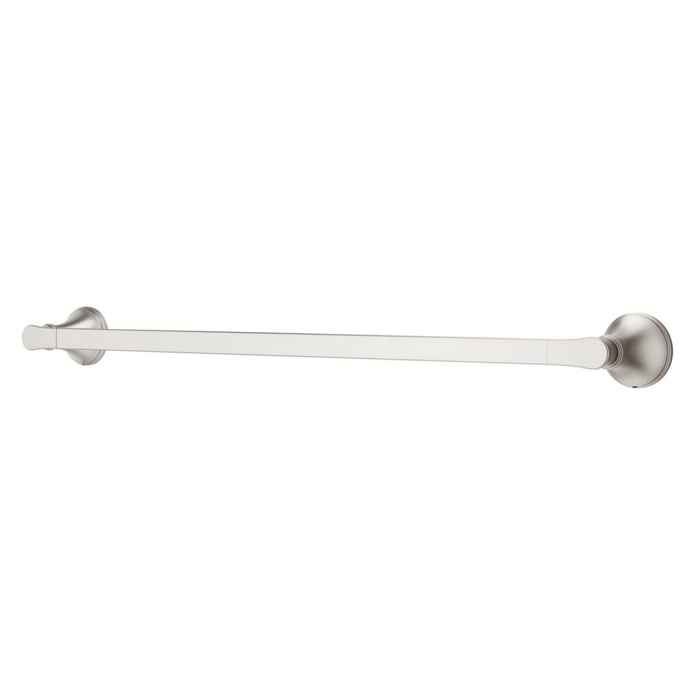 Pfister - Woodbury 24 in. Towel Bar in Spot Defense Brushed Nickel - Spot Defense Brushed Nickel