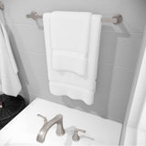 Woodbury 24 in. Towel Bar in Polished Chrome
