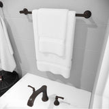 Woodbury 24 in. Towel Bar in Polished Chrome