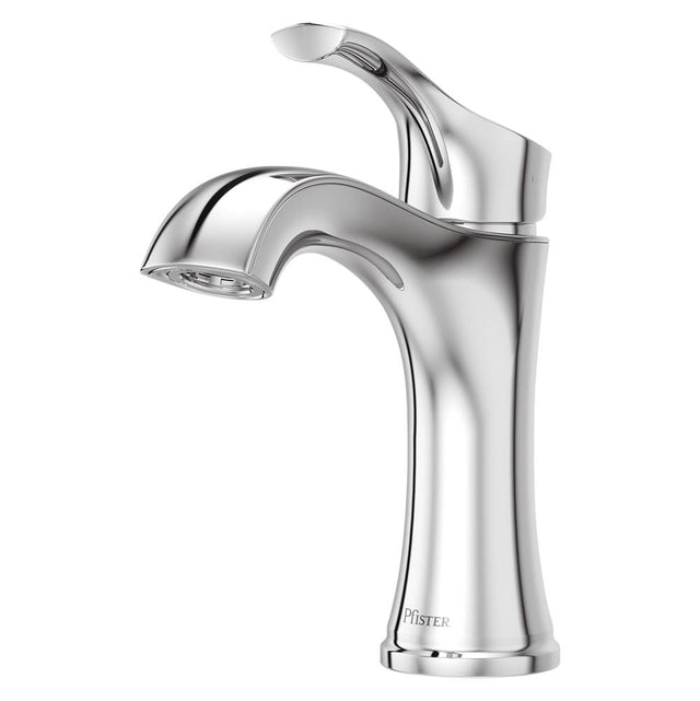 Pfister - Woodbury Single-Control Bathroom Faucet in Polished Chrome - Polished Chrome
