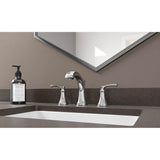 Woodbury 2-Handle 8'' Widespread Bathroom Faucet in  Polished Chrome