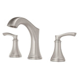 Pfister - Woodbury 2-Handle 8'' Widespread Bathroom Faucet in  Spot Defense Brushed Nickel - Spot Defense Brushed Nickel
