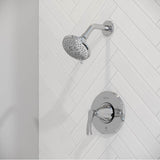 Woodbury 1-Handle Shower Only Trim Kit in Polished Chrome