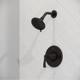 Woodbury 1-Handle Shower Only Trim Kit in Polished Chrome