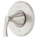 Pfister - Woodbury 1-Handle Tub & Shower Valve Only Trim Kit in Spot Defense Brushed Nickel - Spot Defense Brushed Nickel