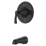 Pfister - Woodbury 1-Handle Tub Only Trim Kit in Tuscan Bronze - Tuscan Bronze